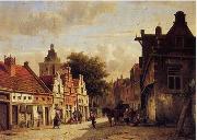 unknow artist European city landscape, street landsacpe, construction, frontstore, building and architecture. 111 china oil painting artist